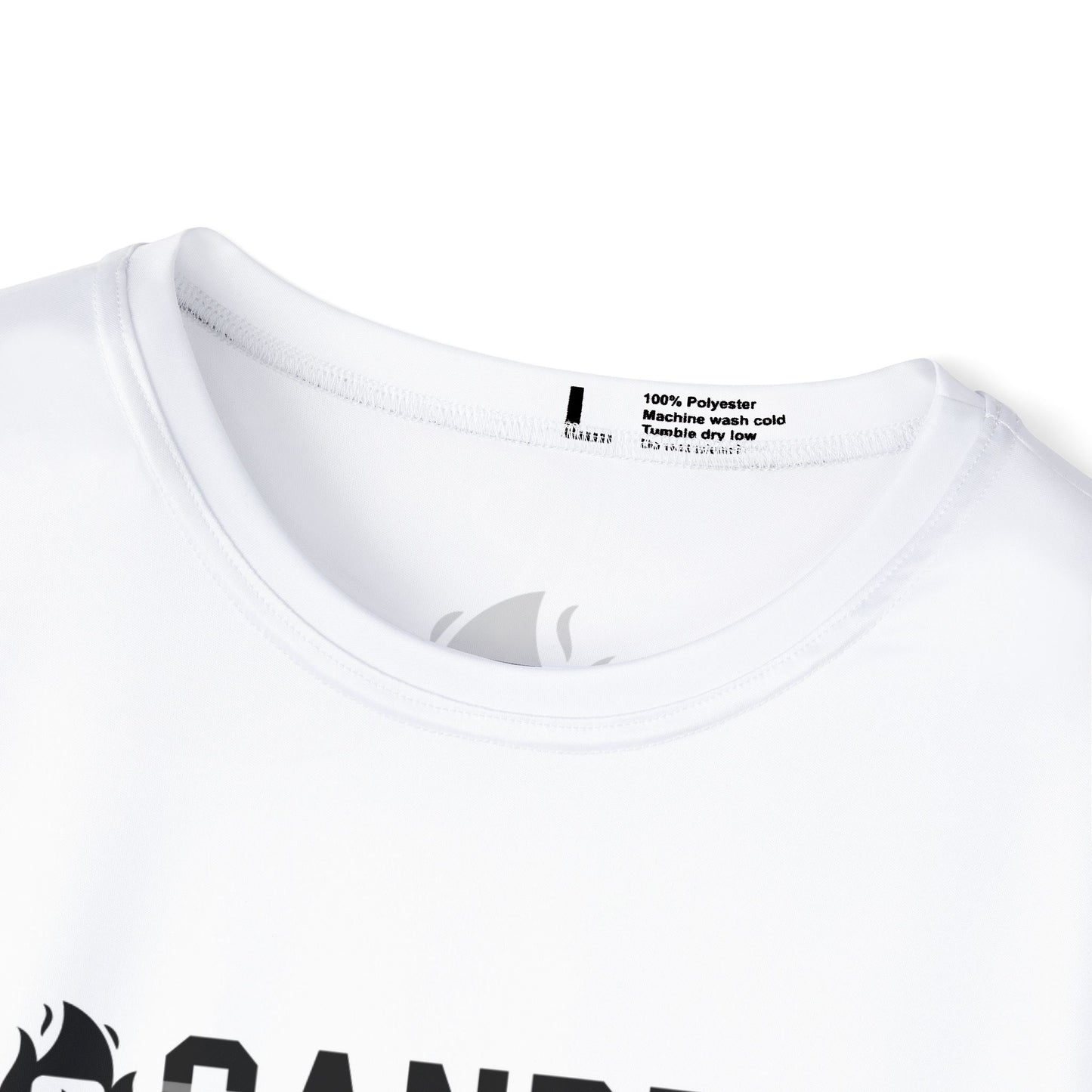 Candela Flame on Back White Men's Sports Jersey