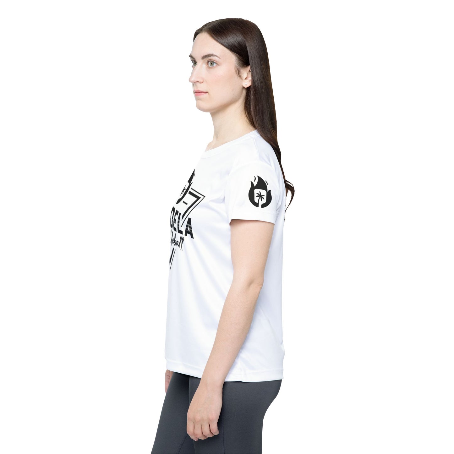 Candela Team White Women's Sports Jersey