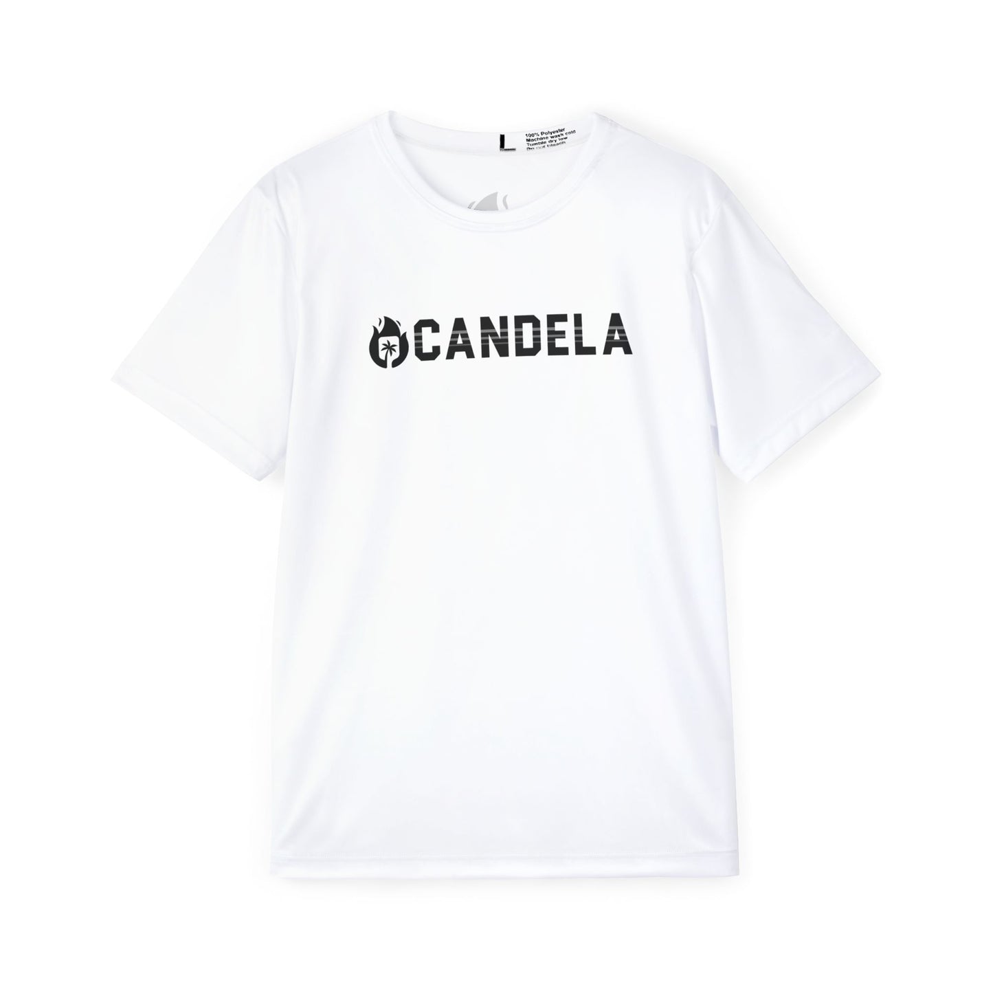 Candela Flame on Back White Men's Sports Jersey