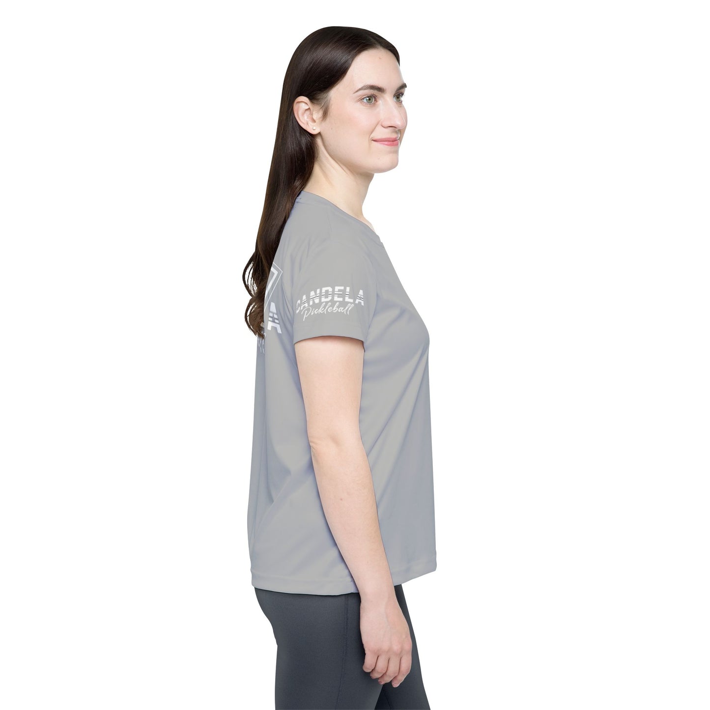 Candela Grey Back Logo Women's Sports Jersey