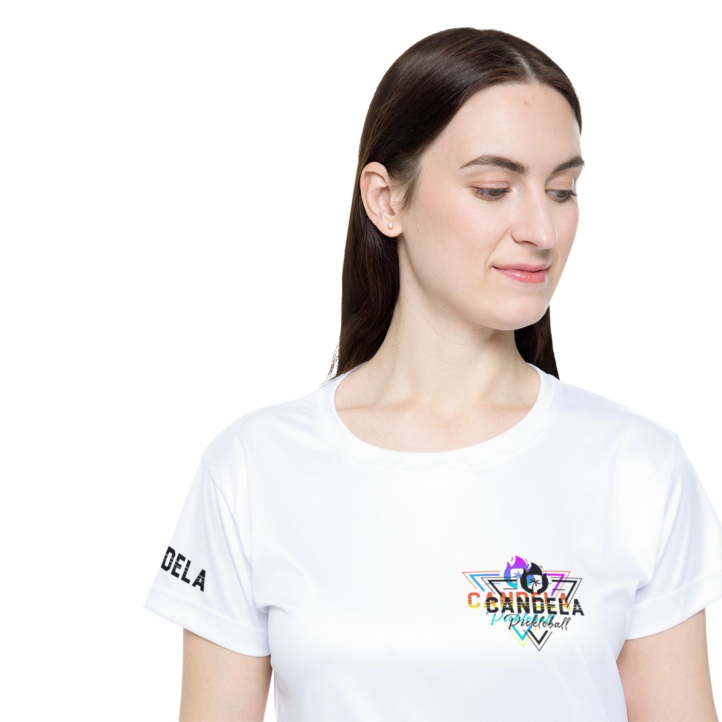 Candela White Bi-Color Women's Sports Jersey