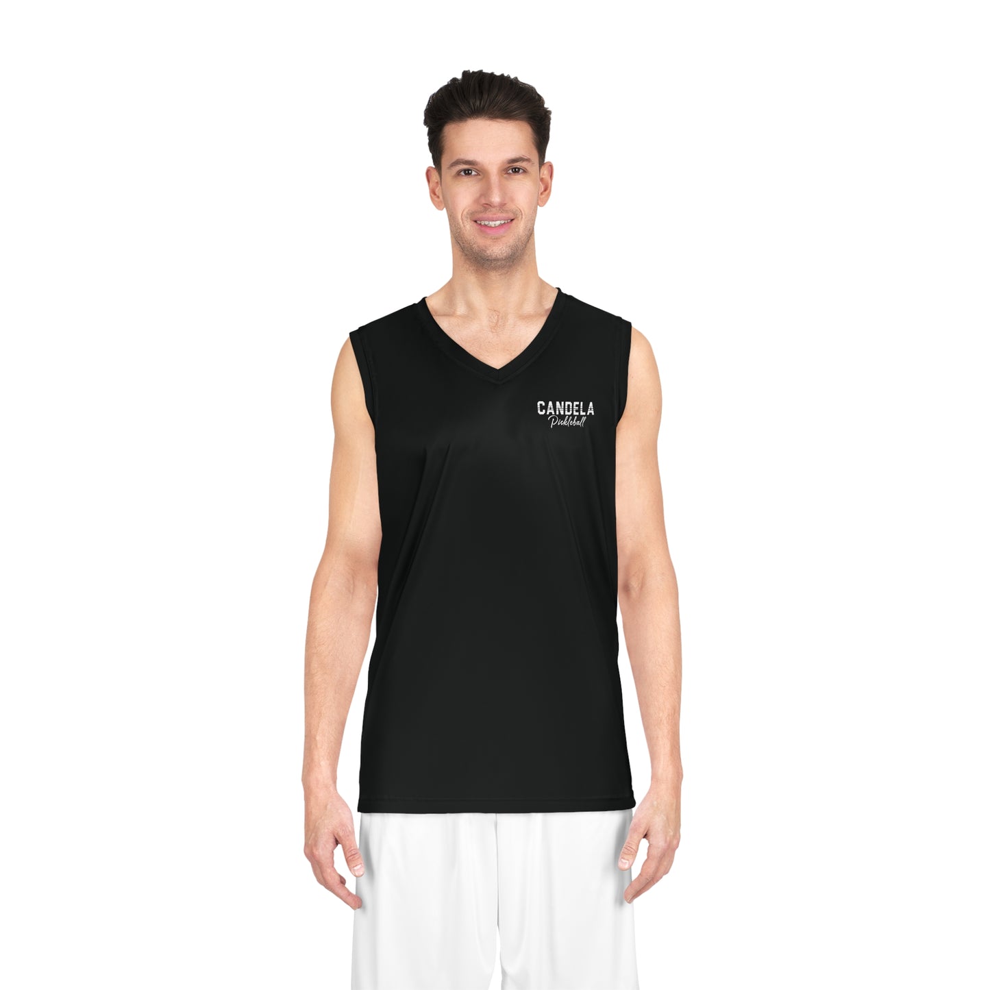 Candela Pickleball Black Sleeveless Jersey