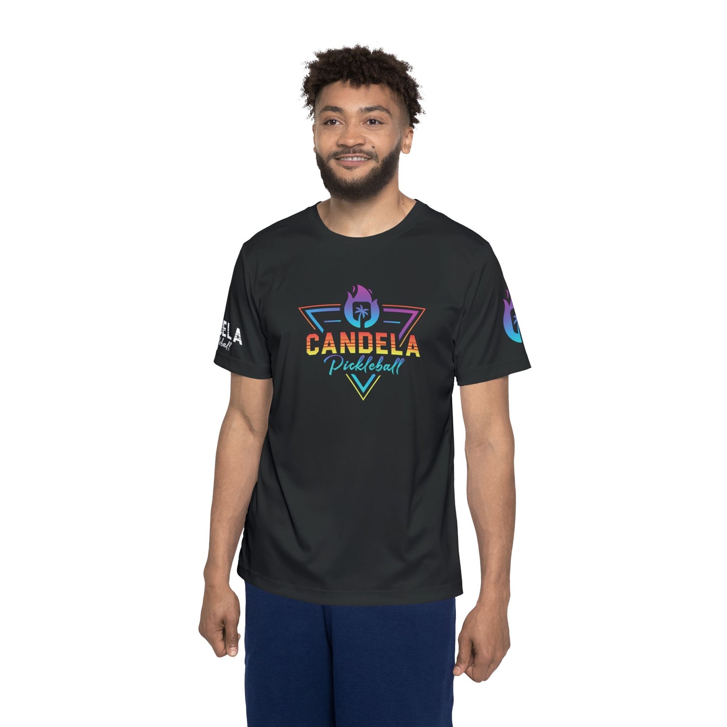 Candela Team Black Men's Sports Jersey