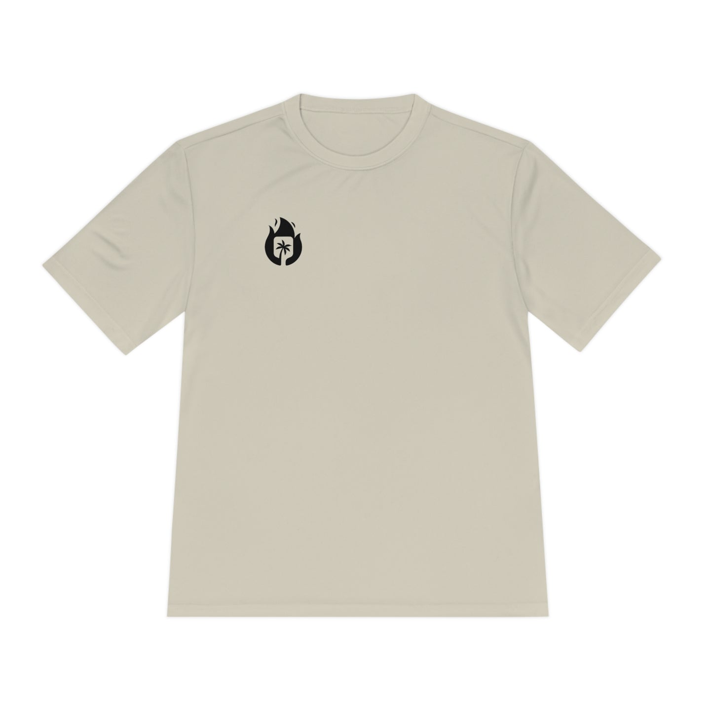 Candela Pickleball Black Flame Unisex Moisture Wicking Tee