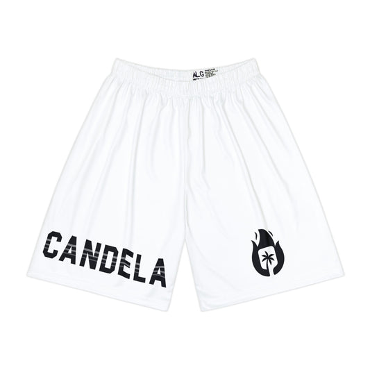 Candela White Men’s Sports Shorts