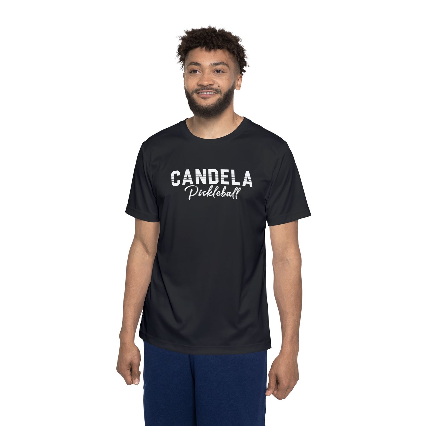 Candela Pickleball Black Men's Sports Jersey