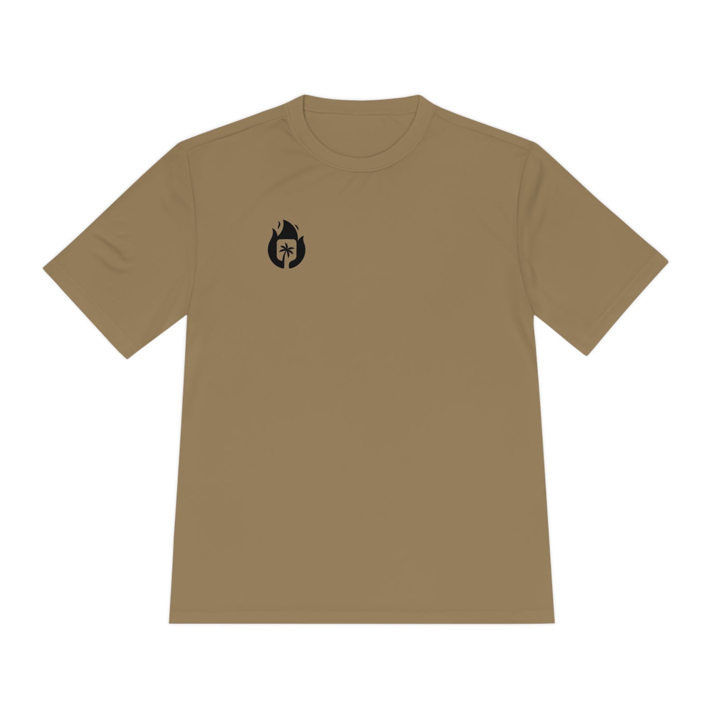 Candela Pickleball Black Flame Unisex Moisture Wicking Tee