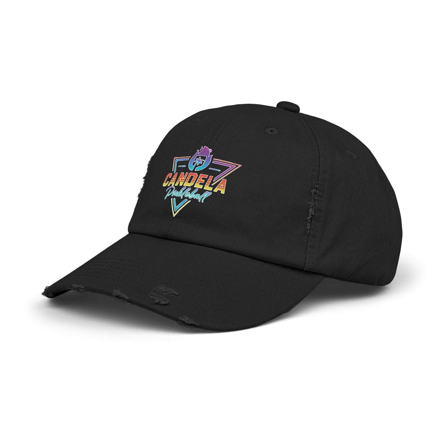 Candela Logo Unisex Distressed Cap