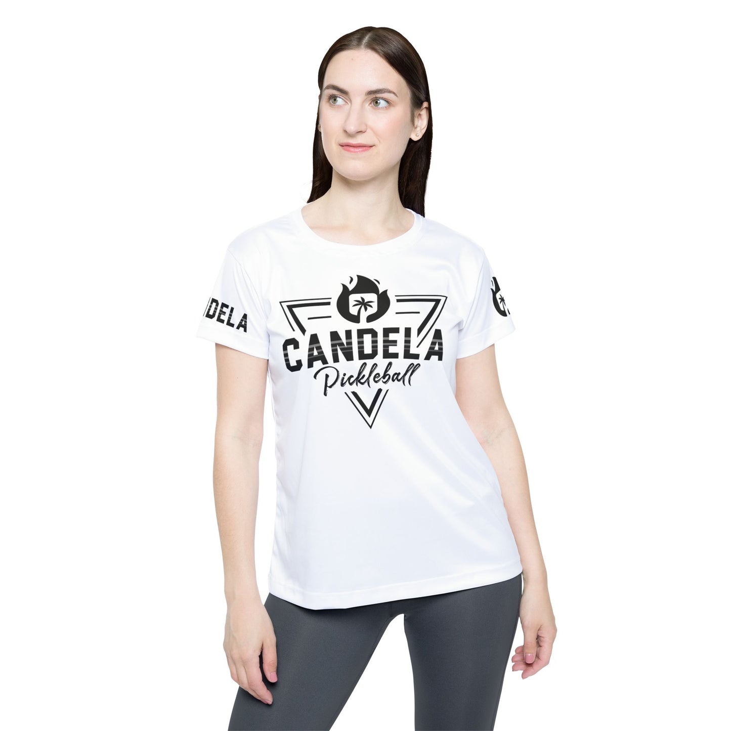 Candela Team White Women's Sports Jersey